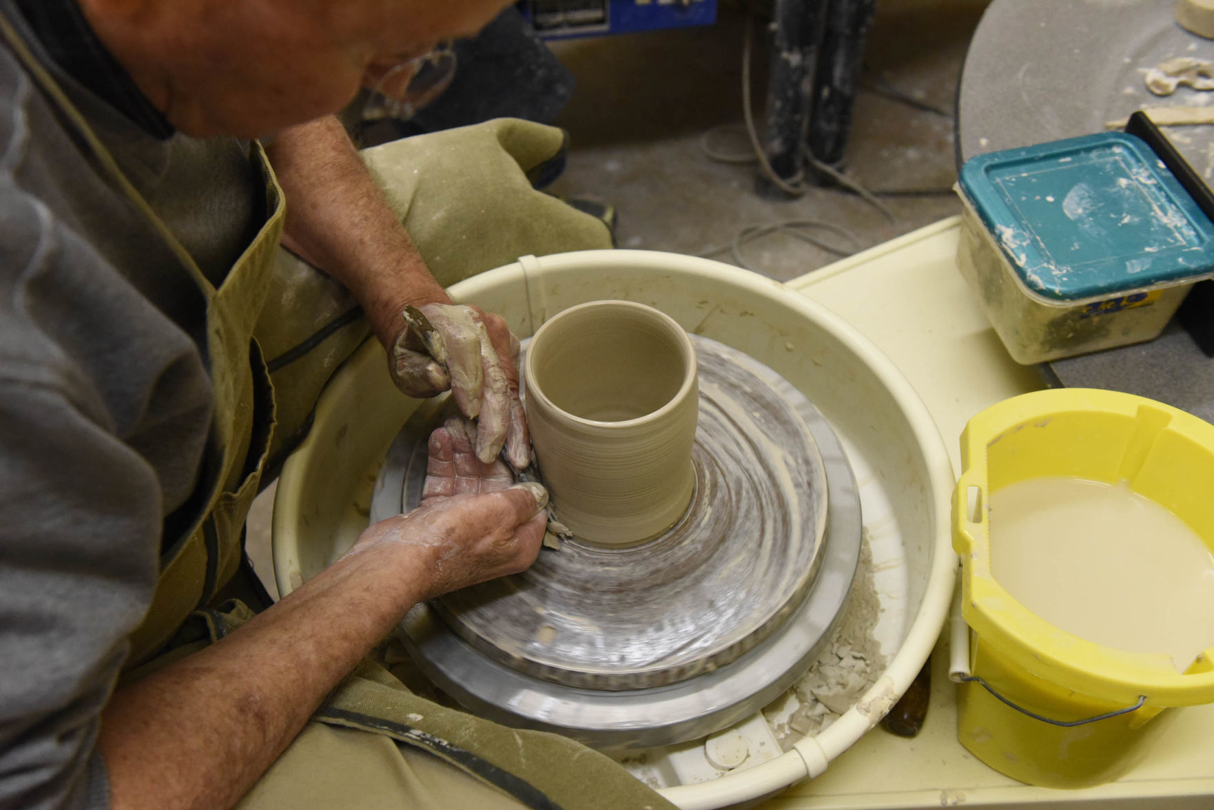 Pottery class